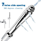 Enema Bidet Anal Douche Shower Cleaning - 7 Holes Side Opening Metal Anal Cleaner