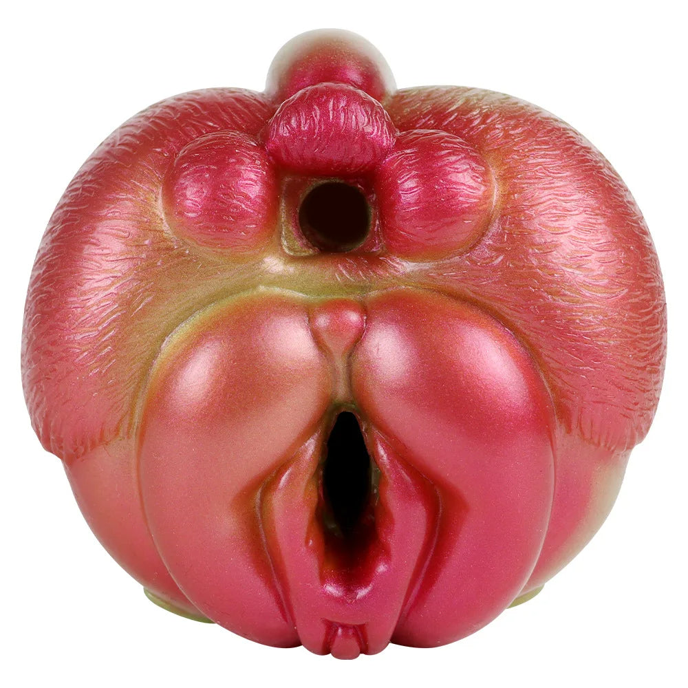 Fire Cat Pocket Pussy — Silicone Animal Fetish Male Masturbator | Domlust
