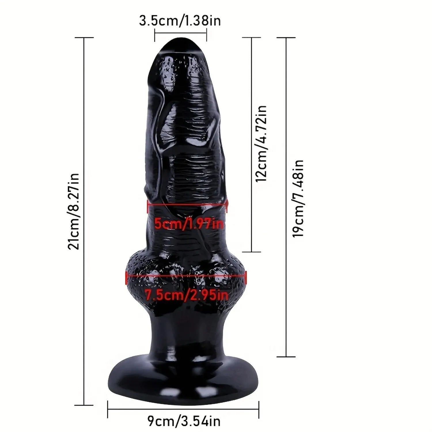 Realistic Animal Dog Dildo - Domlust Silicone Wolf Penis Women Masturbating Anal Plug