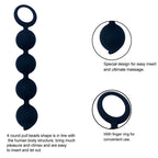 Small Anal Beads Butt Plug - Silicone Ball Anal Dildo Beginner Sex Toys
