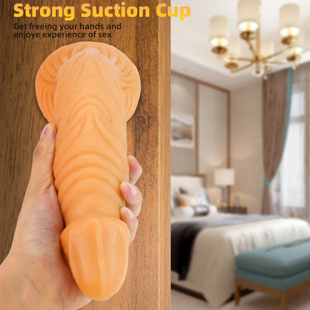 Large Monster Dildo Anal Dilator Butt Plug - Exotic Giant Anal Plug Sex Toys for Women Men