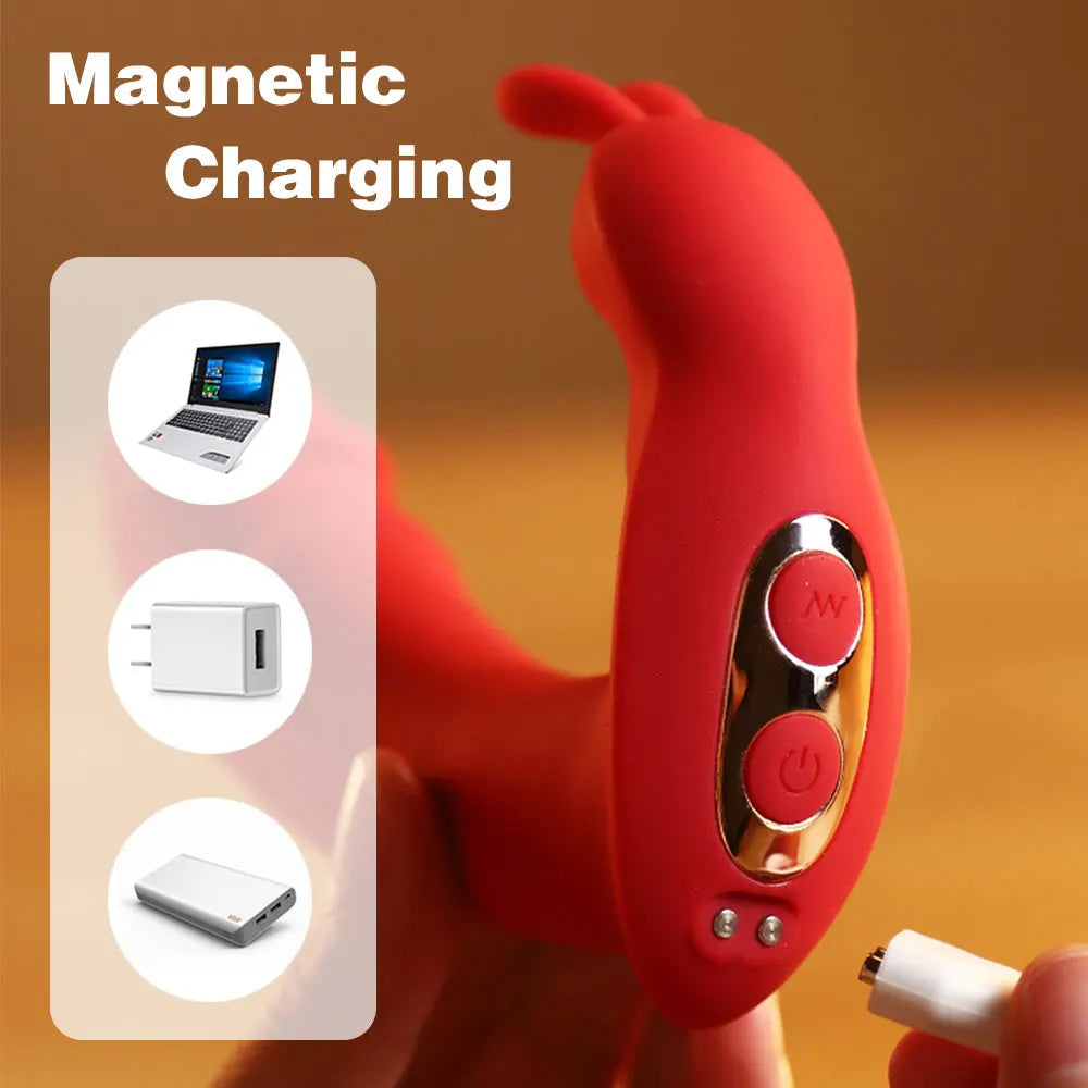 Rabbit Clit Vibrator - APP Controlled G Spot Vibrator Clit Stimulator Female Sex Toy