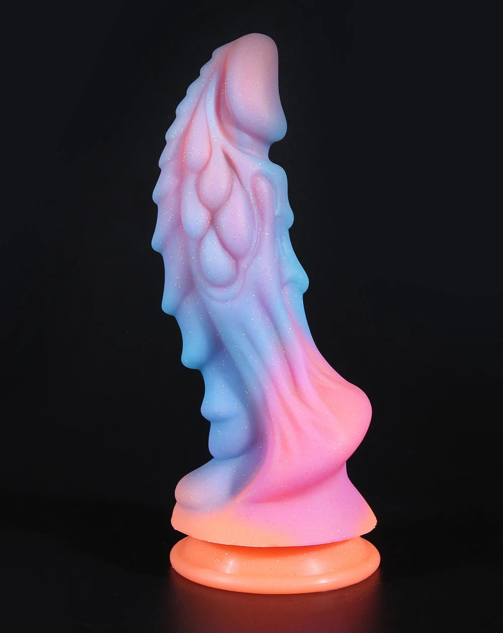 Monster Dragon Dildo - Luminous Butt Plug Colorful Glowing Anal Dildo Sex Toy