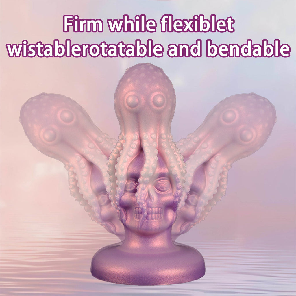 Octopus Tentacle Dildo Butt Plug - Monsterdildo Silicone Vagianl Anal Stimulator Sex Toy