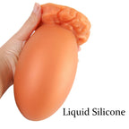 Soft Silicone Anal Dildo - Realistic Dragon Egg Butt Plug Dilator Adult Toys