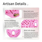 Resin Shaft-Only Chastity Cage | Ringless Breathable Coronal Ridge Fixation Design
