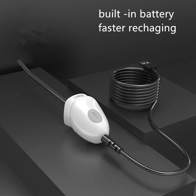 Stainless Steel Horse Eye Male Sex Toys - Vibrating Electric Pusle Rod Irritating Glans Penis Stimulator