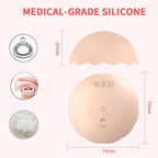 App Control Breast Massager - Silicone Expansion Cup Vibrating Nipple Pads Women Vibrator
