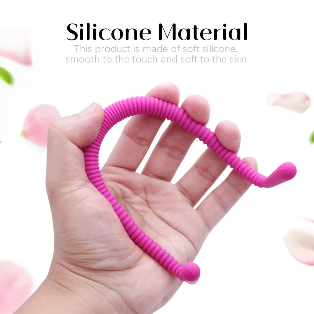 Female Labia Spreader Anal Dilator - Silicone Vaginal Exploration Speculum Female Anatomy Sex Toys