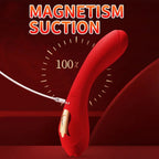 Vibrating Dildos G Spot Rose Vibrator - Dual End Dildo Vibrator Bendable Female Sex Toys