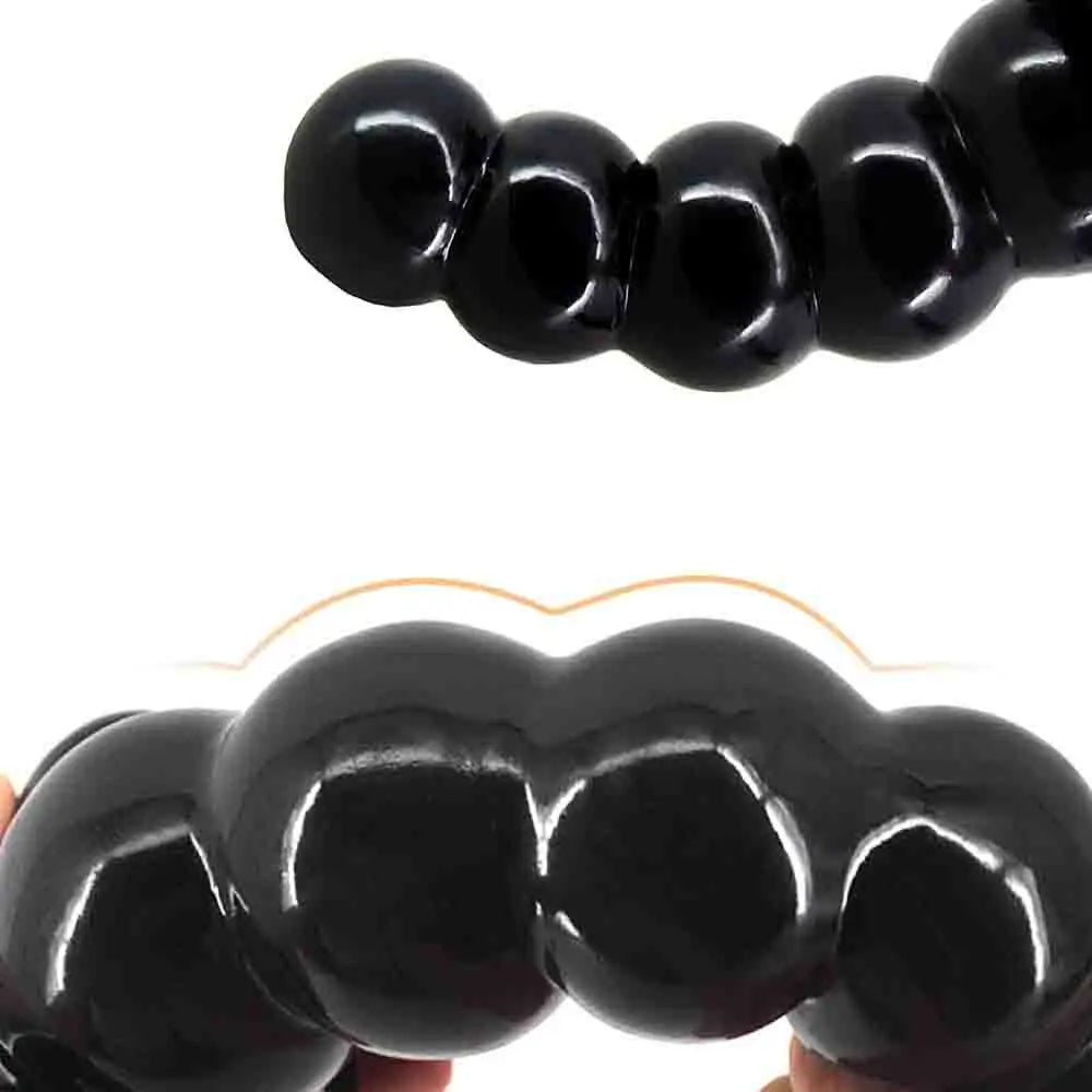 Suction Cup Huge Dildo Butt Plug - Graduated Beads Anal Dildos Sex Toys for Men Women