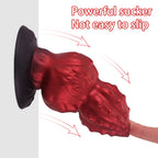 Walnut Monsterdildo Butt Plug - Silicone Anal Dilator Expander Vaginal Sex Toys for Men Women