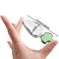 Glass Dildo Butt Plug - Radish Crystal Anal Dildos Sex Toys for Women Men
