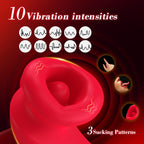 Lolita Oral Sex Clit Stimulator - Pocket Mouch Sucking Licking Nipple Clitoral Vibrator