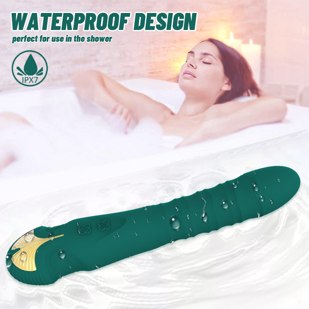 Realistic Dildo Thrusting G Spot Vibrator - Classic Vibrating Dildo Clit Stimulator