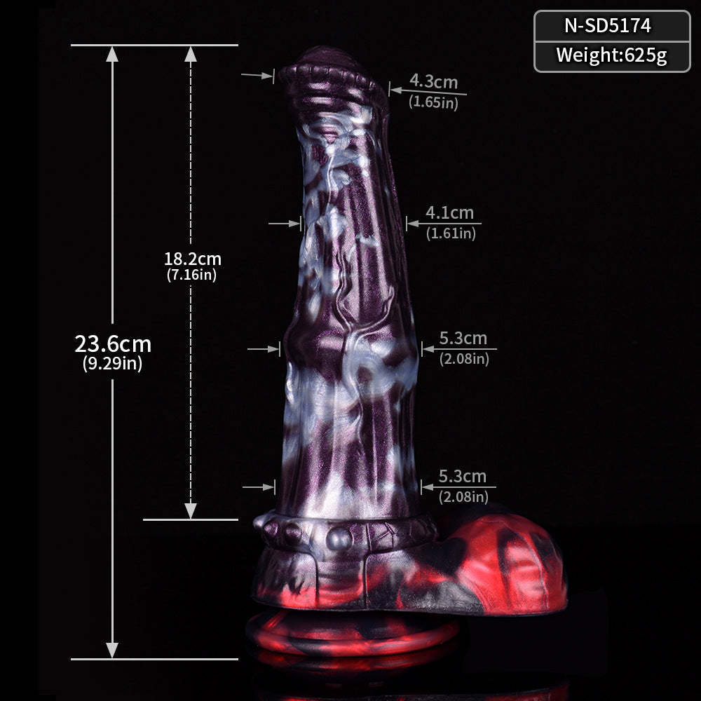 Suction Cup Monster Dildo Butt Plug - Exotic Dragondildo Women Masturbating Stimulator