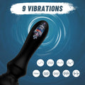 APP Controlled Anal Dildo Butt Plug - Remote Control G Spot Anal Sex Toys for Men Women