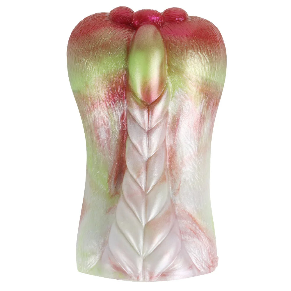 Fire Cat Pocket Pussy — Silicone Animal Fetish Male Masturbator | Domlust