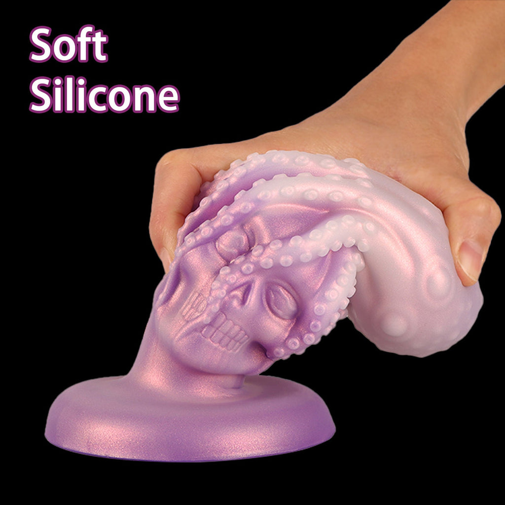 Octopus Tentacle Dildo Butt Plug - Monsterdildo Silicone Vagianl Anal Stimulator Sex Toy