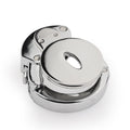 Chastity Cage with Integrated Flat Lock – Adjustable Fit (32mm–50mm)