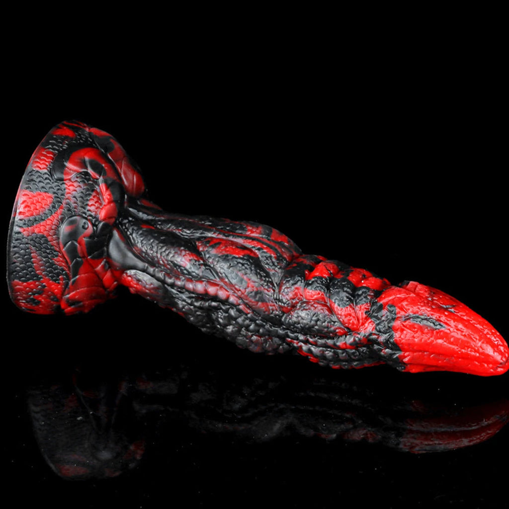 Exotic Monster Dildo - Realistic Dragon Design Silicone Dildo Anal Plug - Domlust