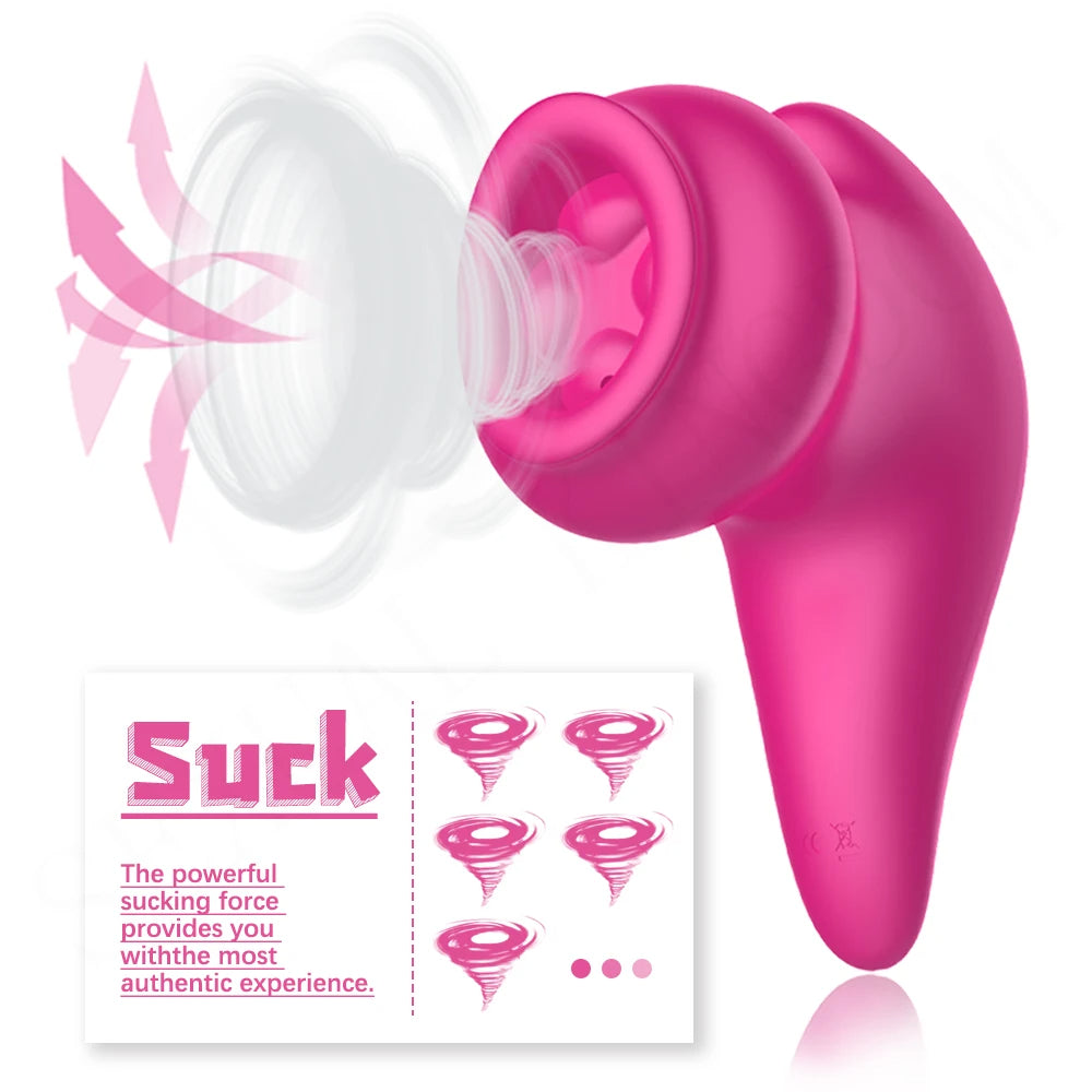 Clitoral Sucker Female Sex Toys - Best Vibrating Panty Oral Sex Vibrator Nipple Clamp