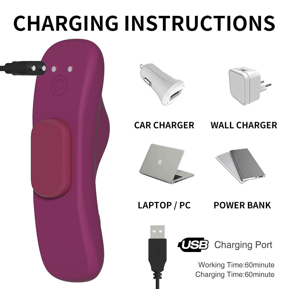 App Controlled Vibrating Panty Sex Toy - Wearable Clit Stimulator G Spot Vibrator