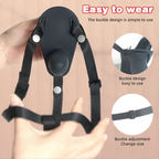 Strap On Double End Didlo - Remote Control Vibrating Pleasure for Lesbian Couples