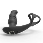 Remote Control Thrusting Dildo Male Sex Toys - Vibrating Cock Ring Prostate Massager