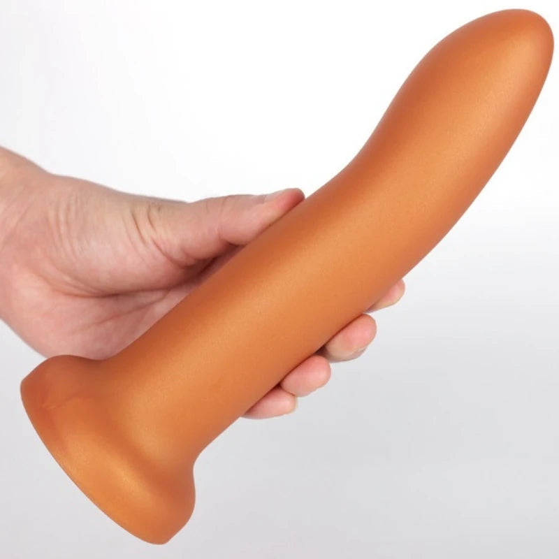 Finger Prostate Massage Anal Dildo - Silicone Butt Plug Sex Toys for Men Women