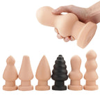 Big Anal Dildo Butt Plug - Premium Silicone Anal Plug Dilator Sex Toys for Women