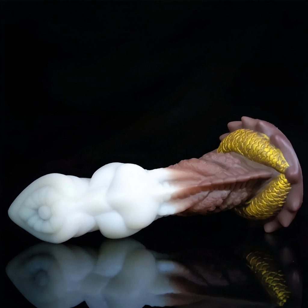 Fantasy Knotted Dildos Butt Plug - Exotic Dog Dildo Monster Sex Silicone Anal Sex Toy