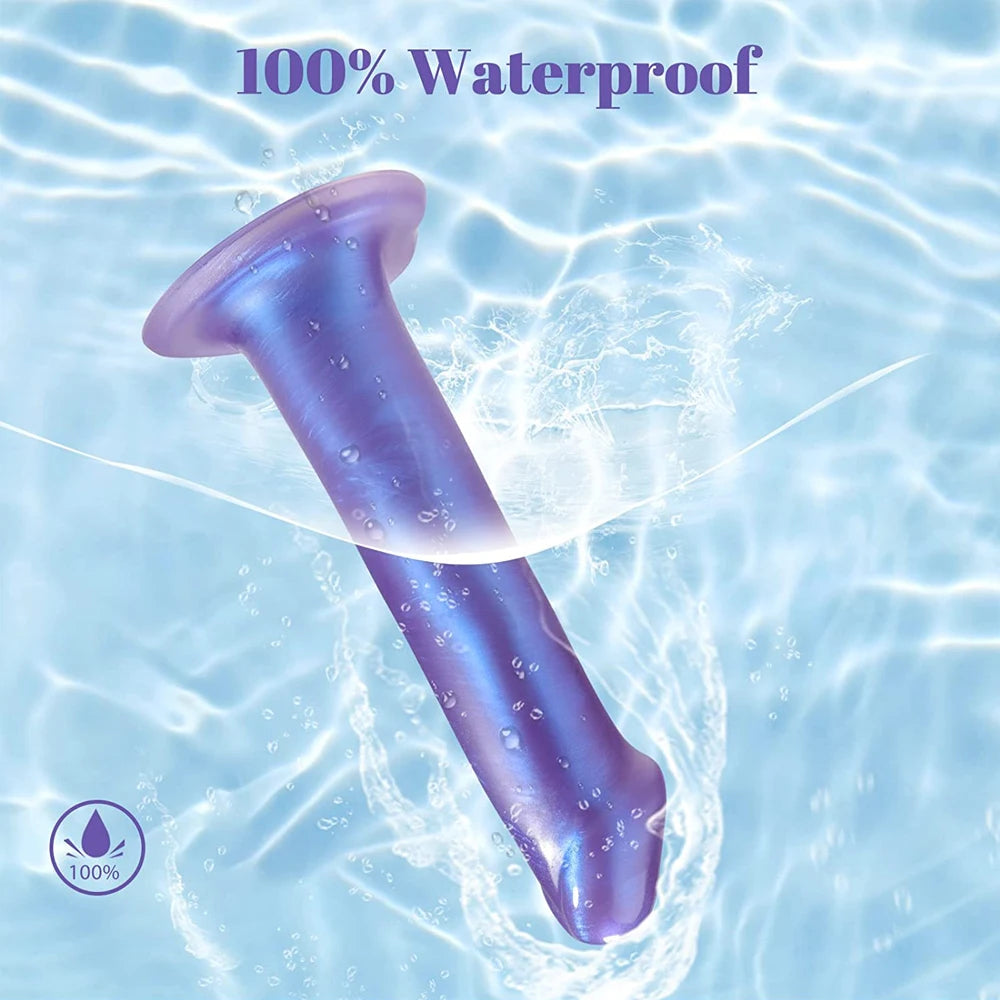 Realistic Dildos Anal Plug - Strap On Dildo Sex Toys for Beginner Women Men