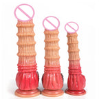 Exotic Anal Dildo Dilator Sex Toys - Big Threads Silicone Dildos Prostate Massage Milking