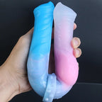 Double End Anal Dildos - Realistic Silicone Dildos Vagina Sex Toys for Women Lesbian
