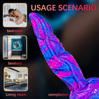 Realistic Monster Dildo - Exotic Big Anal Dildo Dilator G Spot Prostate Massage Milking