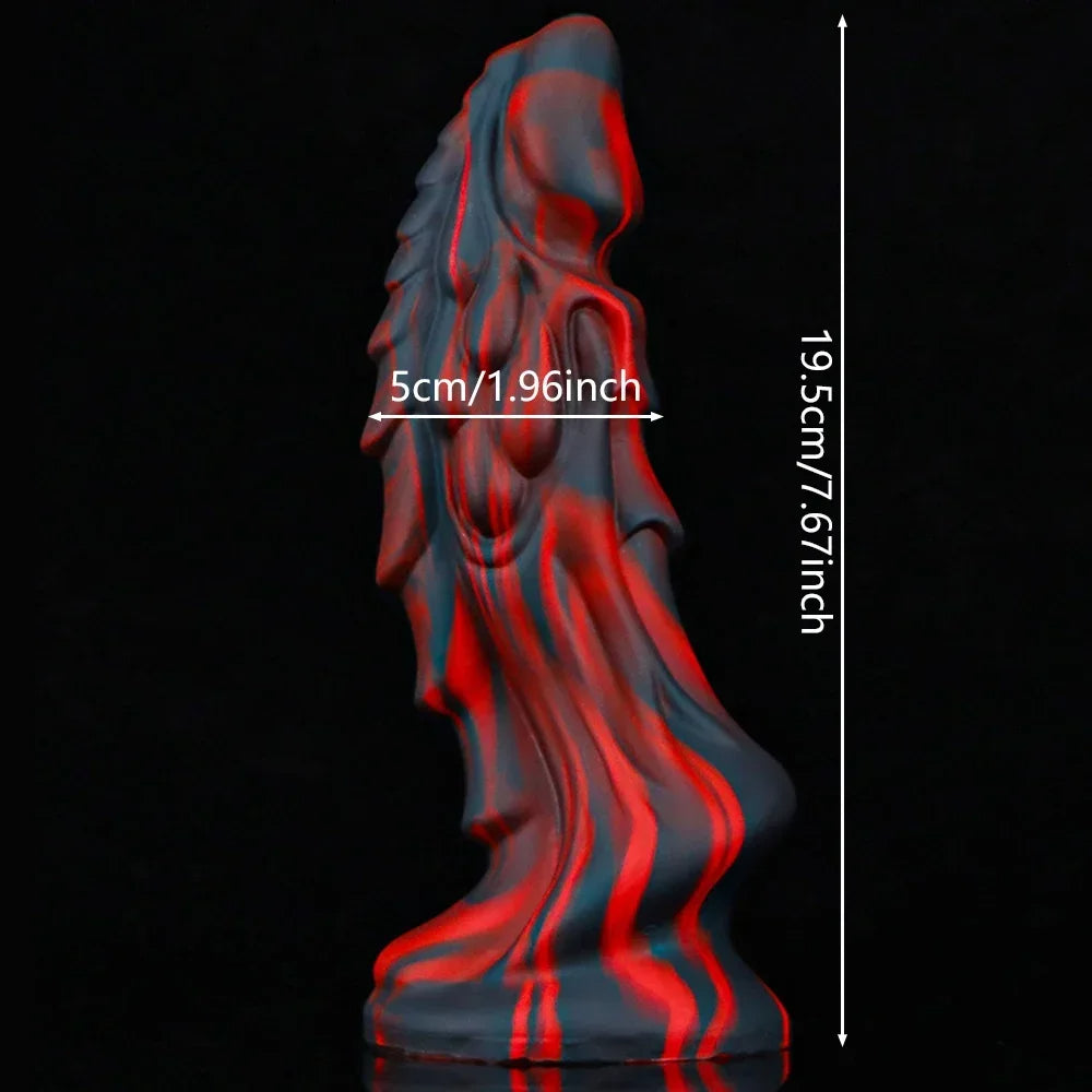 Monster Dildos Butt Plug - Exotic Huge Dragon Dildo Knotted G Spot Prostate Sex Toys