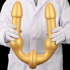 Huge Silicone Anal Dildo Butt Plug - Knotted Gspot Prostate Massager Suction Cup Sex Toy