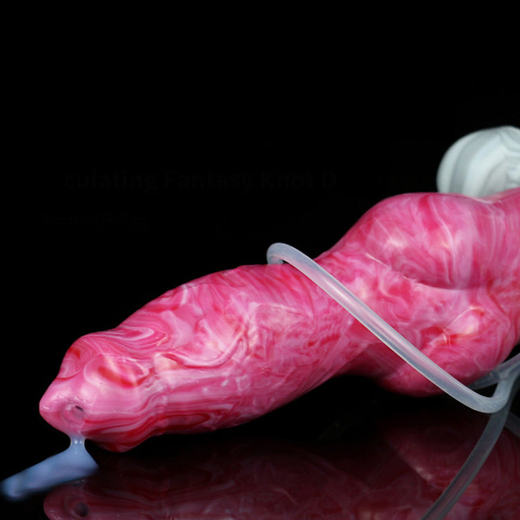 Squirting Dildo Butt Plug - Dog Monsterdildo Big Suction Cup Silicone Vagina Prostate Massager