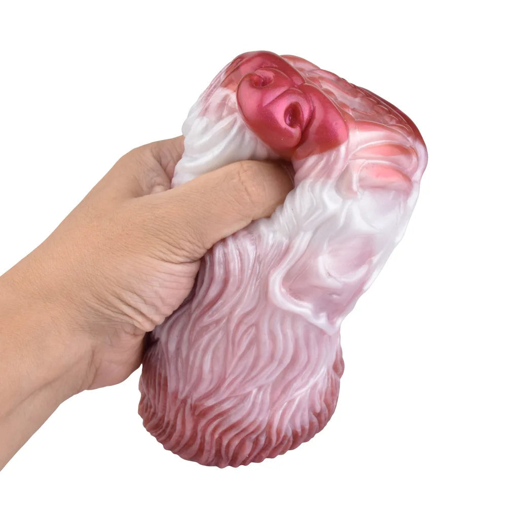 Wolf Beast Pocket Pussy — Premium Silicone Oral Masturbator | Domlust Fetish