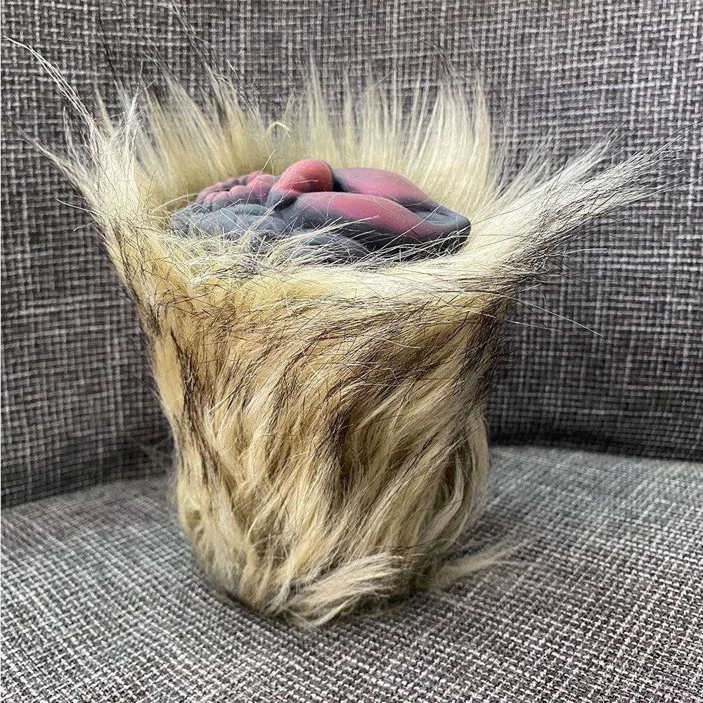 Furry Animal Pocket Pussy – Dual Vagina Silicone Male Masturbator | Domlust Fetish