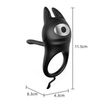Vibrating Cock Ring Penis Massager Clitoral Stimulator - Rabbit Clit Clamps Couple Sex Toys