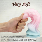 Dragon Monster Dildo Butt Plug - Luminous Macaron Color Fantasy Dildos Women Sex Toy