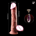 Remote Control Thrusting Dildo Anal Plug - Vibrating Dildo Heat Adult Stroker Sex Toys