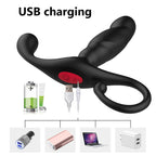 Remote Controlled Prostate Massager - Finger Prostate Massage Anal Plug Sex Toy