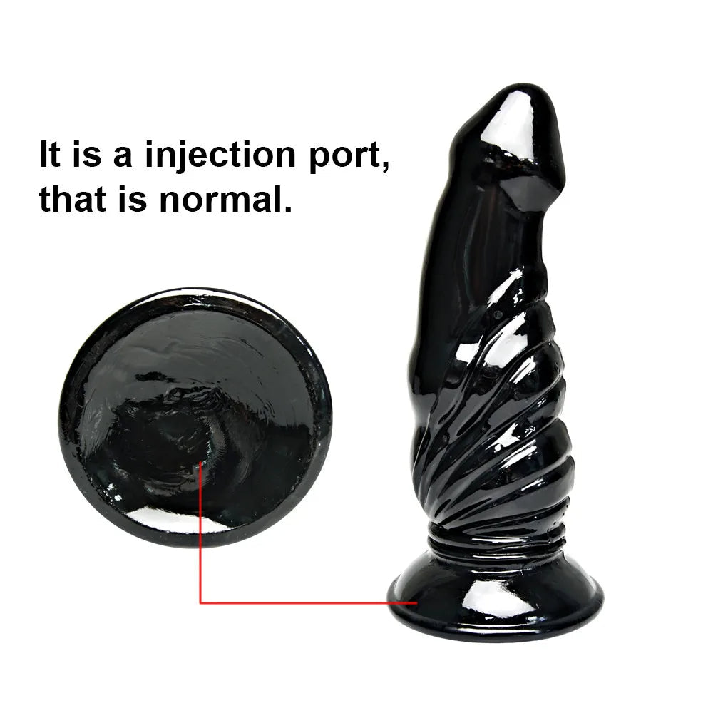 Monster Dildo Butt Plug - Huge Fantasy Suction Cup Vagina Anal Stimulation Sex Toy