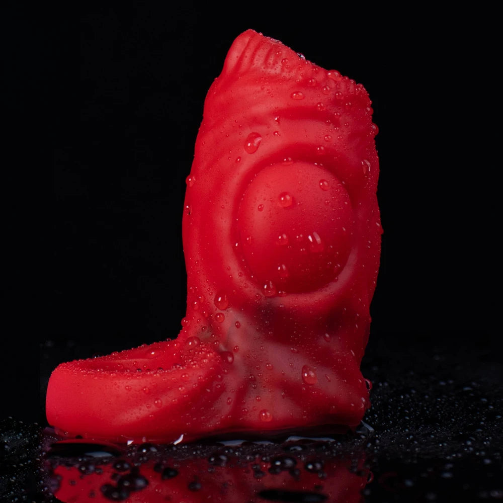 Monsterdildo Dragon Penis Sleeve Enlarger - Sillicone Fantasy Men Gay Pegging Sex Toys