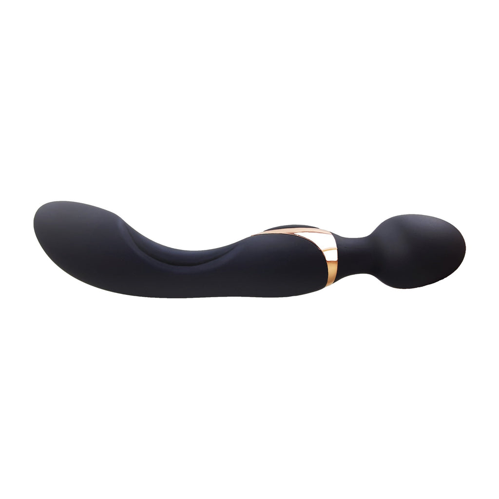 Magic Wand Finger Vibrator Prostate Massager - Double End G-spot Clit Stimulator