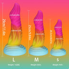 Monster Animal Dildo Butt Plug - Silicone Suction Cup Anal Dildos Sex Toys