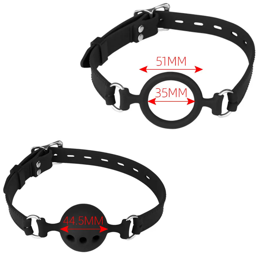 Oral Sex Ball Gag Adult Toy - Flirting Bondage Oral Restraints Couple Sex Toys